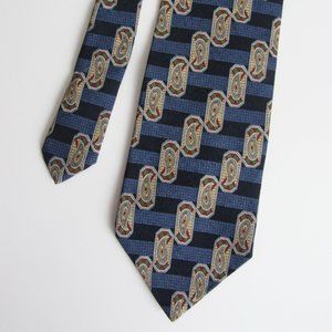 Vintage Mens Christian Dior Monsieur 100% Silk Tie